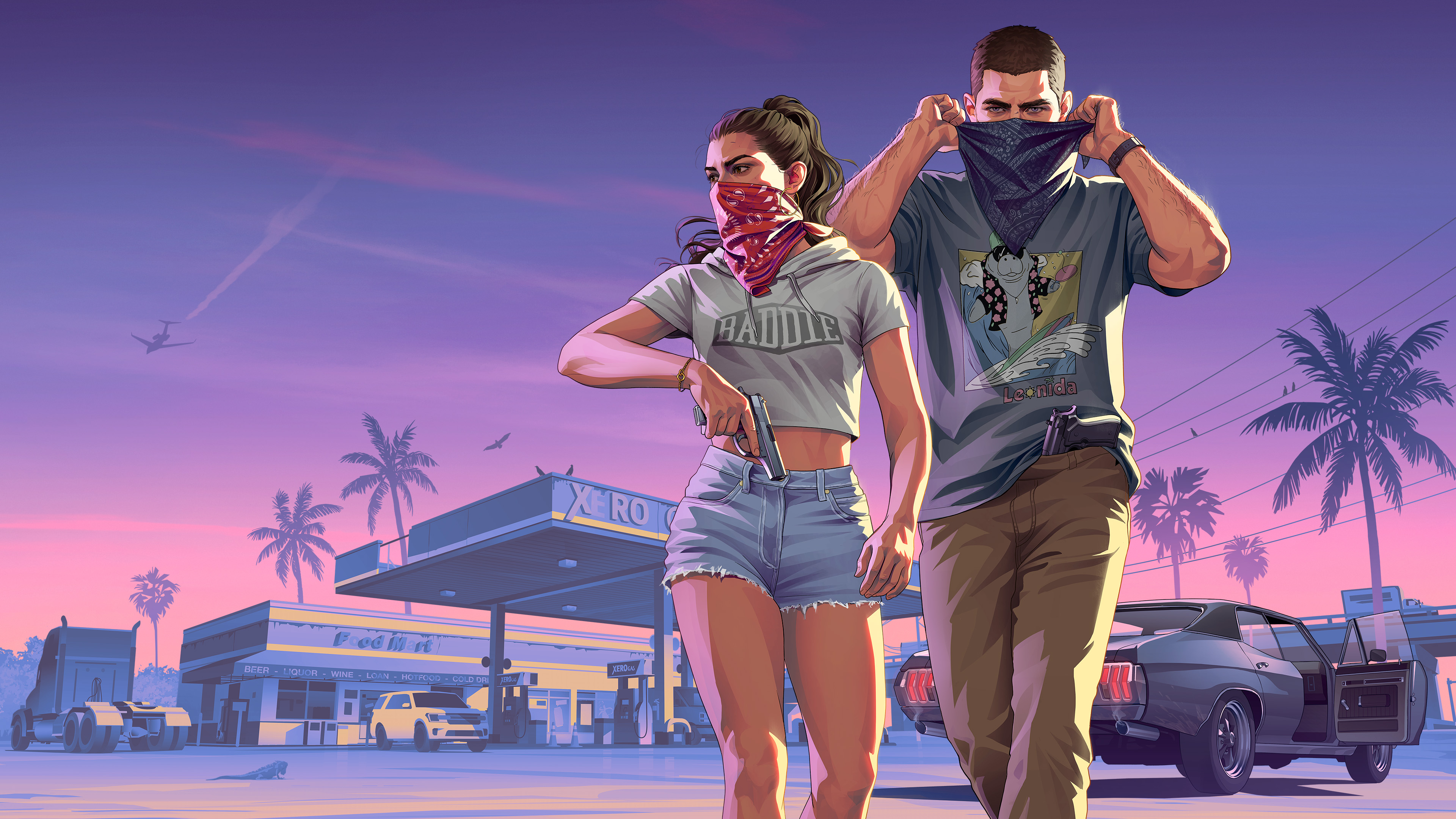 Official Grand Theft Auto 6 Artwork via Rockstar Games